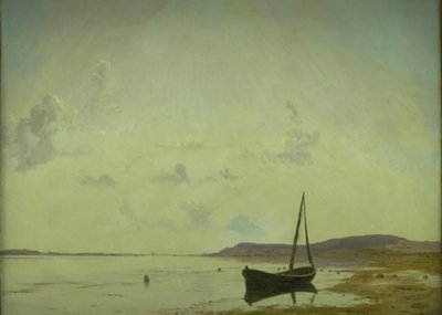 Die Küste bei Frederiksund. Skizze von Vilhelm Kyhn