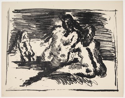 Blatt aus "Klingens Kunstnermappe Nr. 2" von Vilhelm Lundstrøm