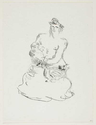 Frau und Kind von Vilhelm Lundstrøm