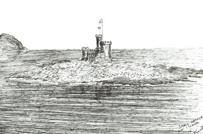 Schloss Isle of Man Hafen von Vincent Alexander Booth
