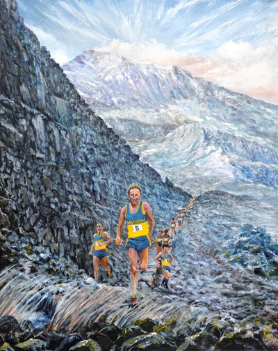 Snowdon-Lauf, 2019 von Vincent Alexander Booth