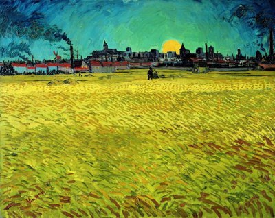 Sommerabend, 1888 von Vincent van Gogh