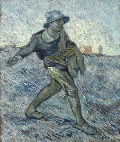 Der Sämann nach Millet, 1890 von Vincent van Gogh