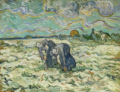 Zwei Bäuerinnen von Vincent van Gogh