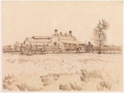 Eine Ziegelfabrik, 1888 von Vincent van Gogh