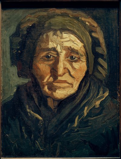 Bäuerin: Alte Frau mit dunkler Haube von Vincent van Gogh