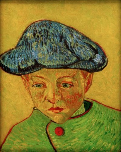 Bildnis Camille Roulin von Vincent van Gogh