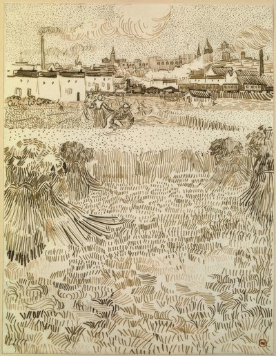 Der Schnitter von Vincent van Gogh