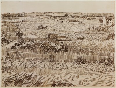 Die Ernte von Vincent van Gogh