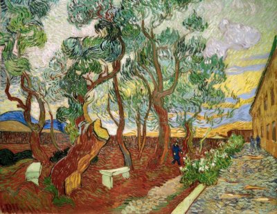 Garten des Hospitals Saint-Paul von Vincent van Gogh