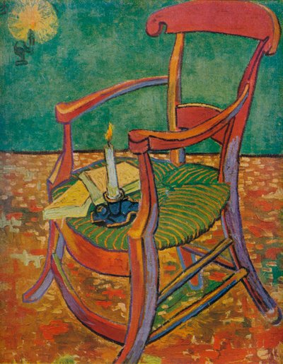 Der Sessel von Gauguin, 1888 von Vincent van Gogh