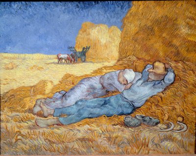 Mittag oder Die Siesta von Vincent van Gogh