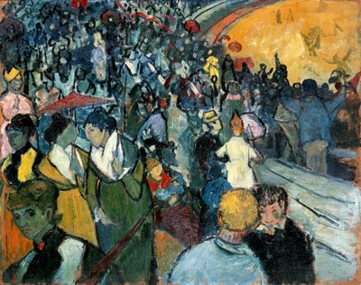 Das Amphitheater von Arles, 1888 von Vincent van Gogh