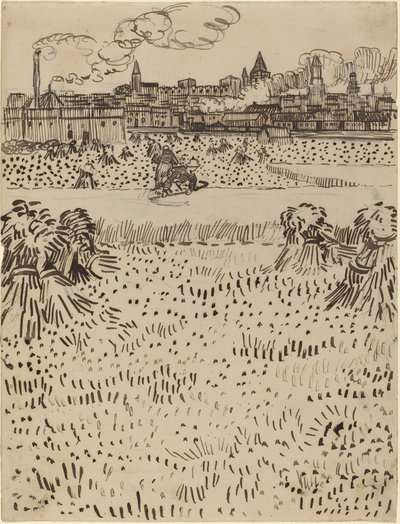 Die Ernte von Vincent van Gogh