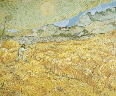 Der Erntearbeiter von Vincent van Gogh