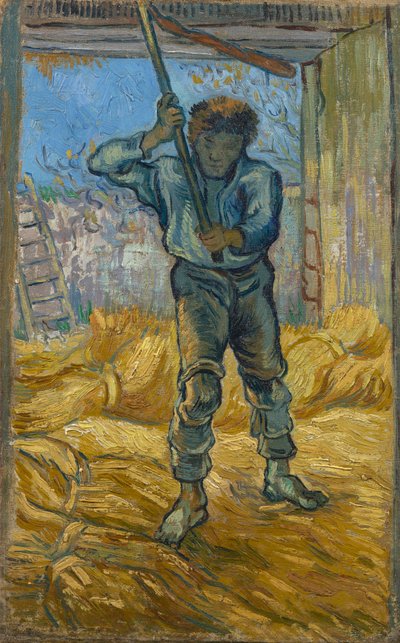 Der Drescher (nach Millet) von Vincent van Gogh