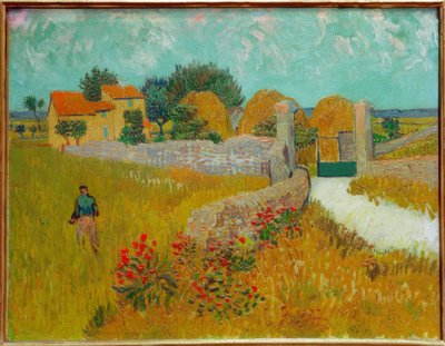 Ein Bauernhof in der Provence von Vincent van Gogh