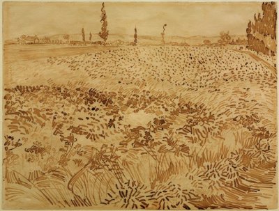 Weizenfeld von Vincent van Gogh