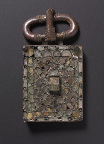 Gürtelschnalle, um 525-560 von Visigothic