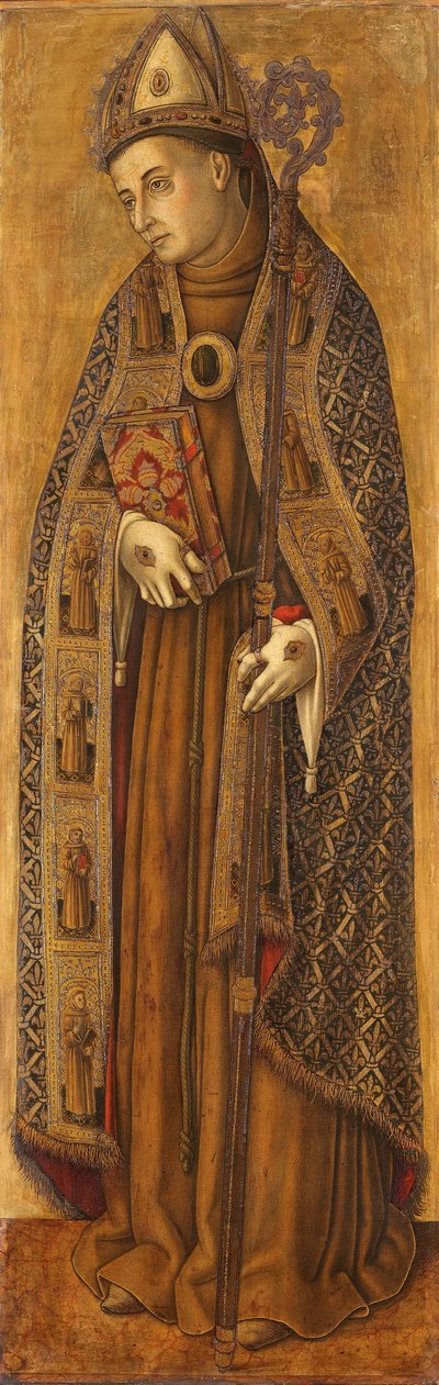 St. Ludwig von Frankreich von Vittore Crivelli