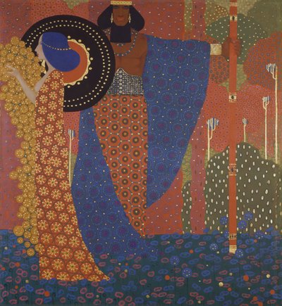 Prinzessin und Krieger von Vittorio Zecchin