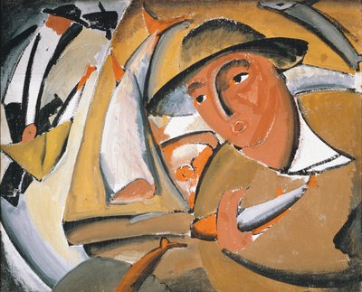 Der Fischhändler von Vladimir Evgrafovich Tatlin