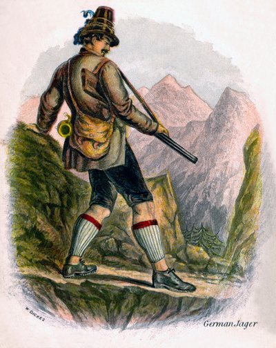 Bayerischer Bauer, 1809 von W. Dickes