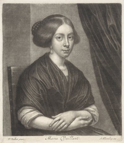 Porträt von Maria Vaillant von Wallerant Vaillant