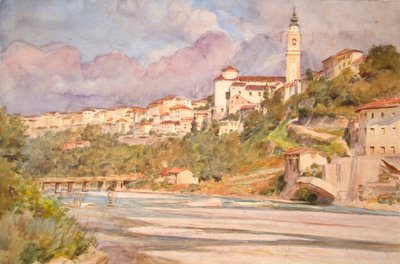 Belluno, Italien 1925 von Walter Frederick Roofe Tyndale