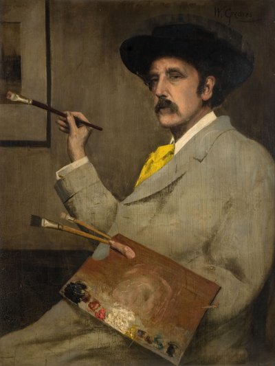Porträt des Künstlers, 1910 von Walter Greaves