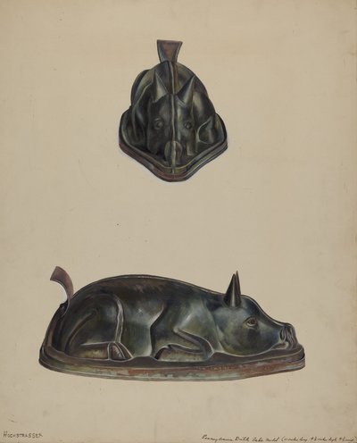 Pa. Deutscher Kuchenform von Walter Hochstrasser