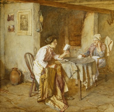 Der Brief von Walter Langley