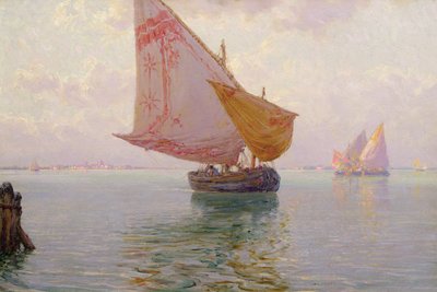 Venedig (Öl auf Leinwand) von Walter Launt Palmer