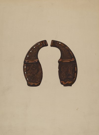 Ochsenhufeisen, ca. 1936 von Walter Praefke