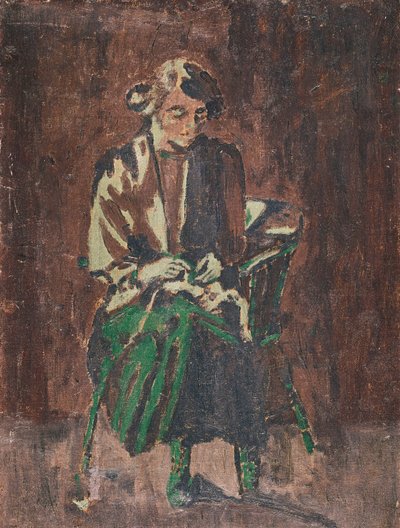 Ellen Sickert, 1920er Jahre von Walter Richard Sickert