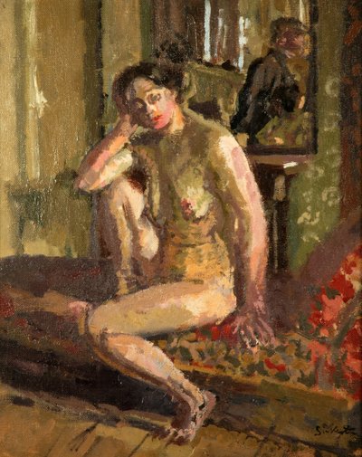 Interieur mit Akt von Walter Richard Sickert