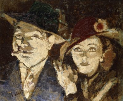 Jack und Jill, ca. 1936-7 von Walter Richard Sickert