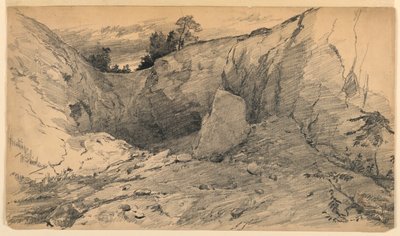 Landschaft bei Hastings, New York von Walter Shirlaw