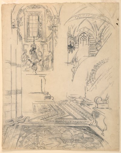 Notizen des Domchors, Siena, Italien von Walter Shirlaw