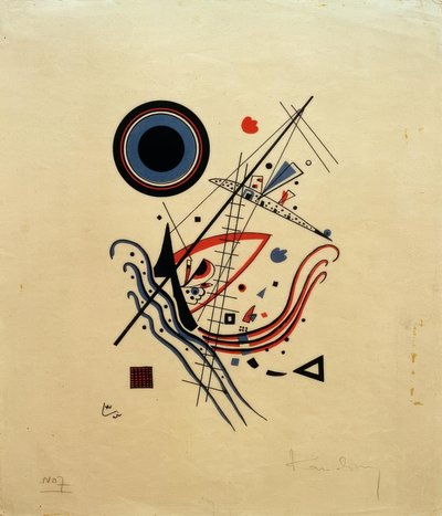 Blau von Wassily Kandinsky