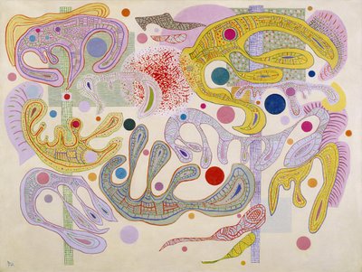 Launische Formen Formes capricieuses, 1937 von Wassily Kandinsky