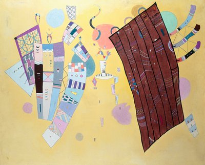 Zarte Spannungen von Wassily Kandinsky