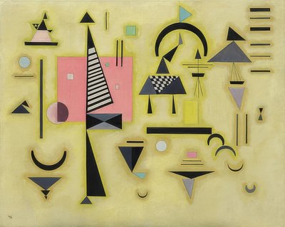 Entscheidendes Rosa von Wassily Kandinsky