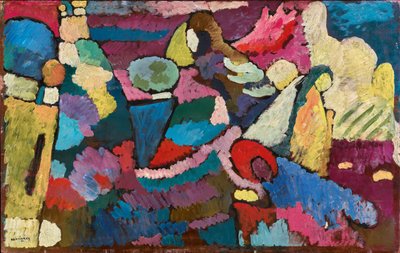 Improvisation auf Mahagoni, 1910 von Wassily Kandinsky