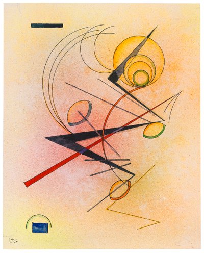 Kleines Warm, 1928 von Wassily Kandinsky
