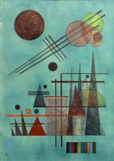 Quer und Hoch von Wassily Kandinsky