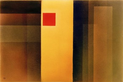 Rotes Quadrat von Wassily Kandinsky