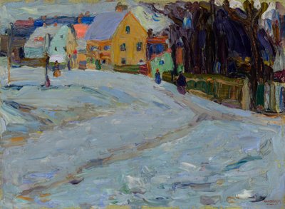 Schwabing – Nikolaiplatz von Wassily Kandinsky