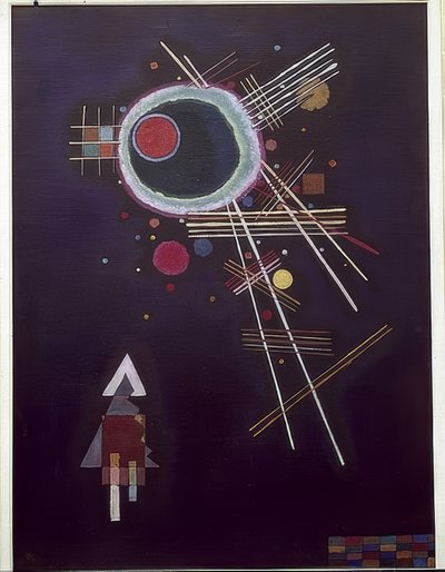 Strahlenlinien von Wassily Kandinsky