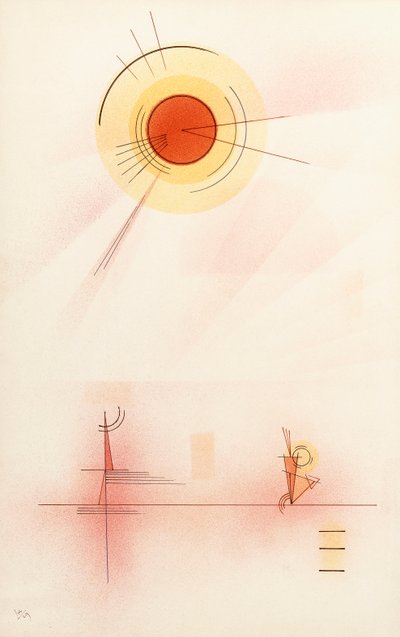 Sonnenschein von Wassily Kandinsky
